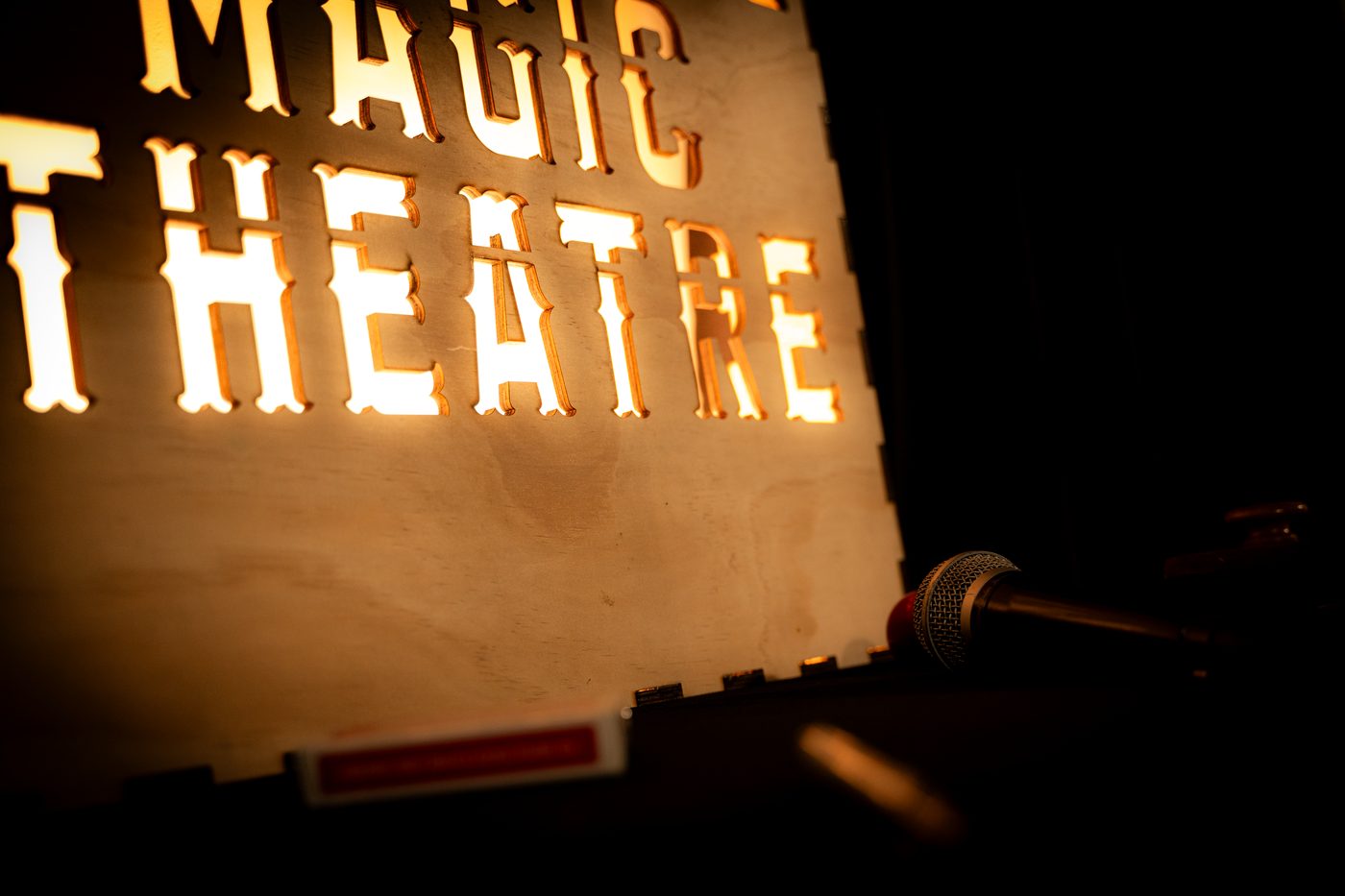 The Adelaide Magic Theatre illuminated sign — Adelaide Fringe 2026 magic show guide